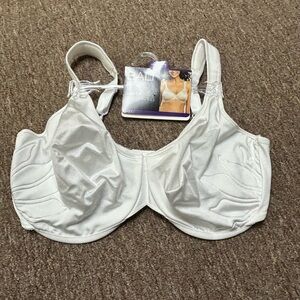 Bali Women's Cream Full-Coverage Bra 42DDD